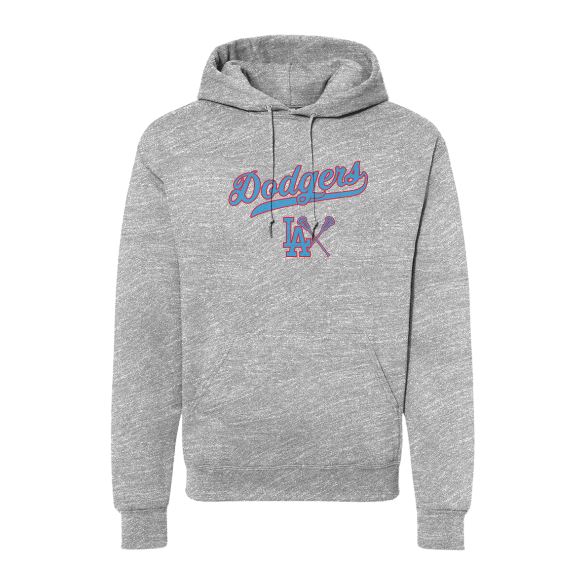 Adult Dodgers Jerzees Blend Hoodie