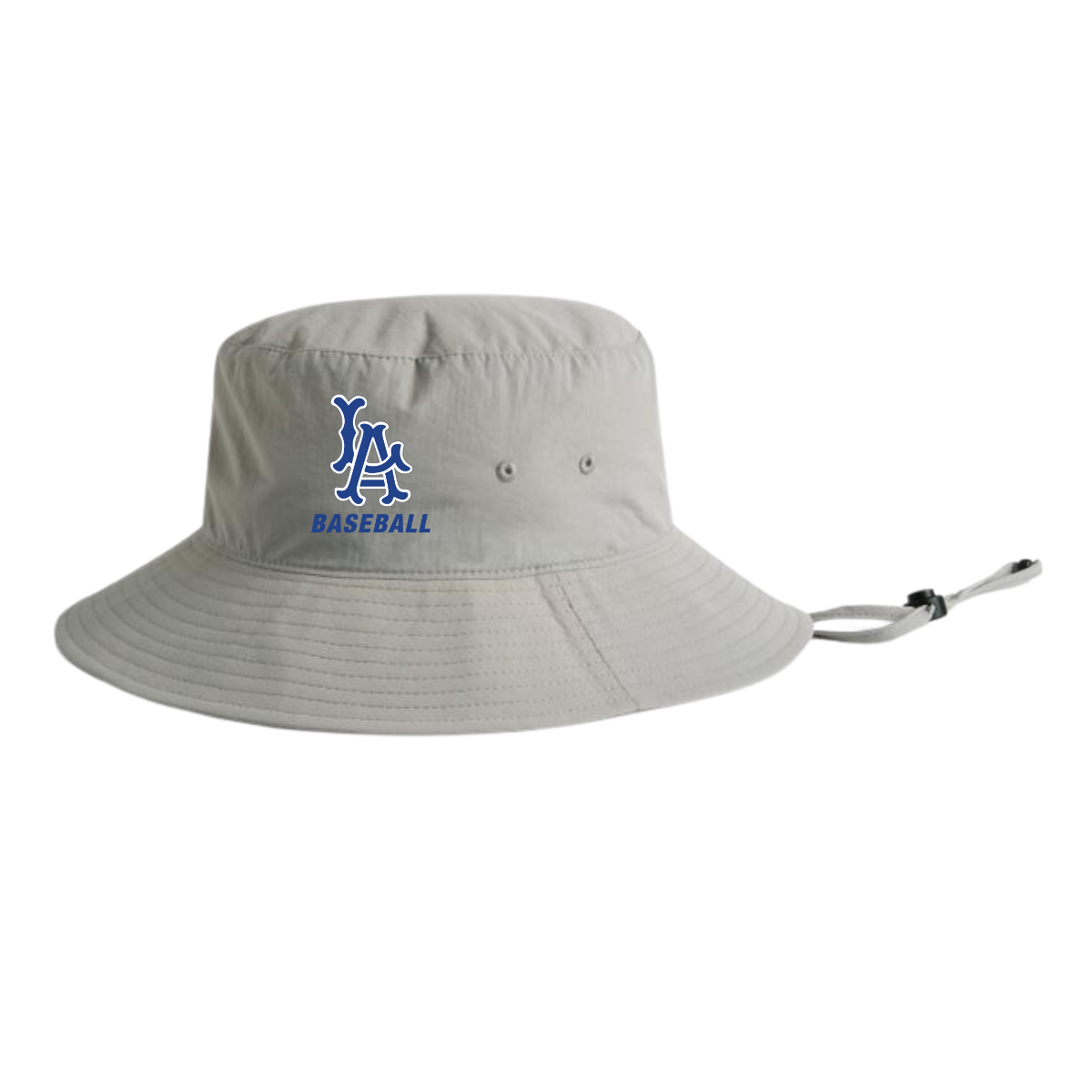 Los Alamitos High School Baseball AS Colour Nylon Wide Brim Bucket Hat