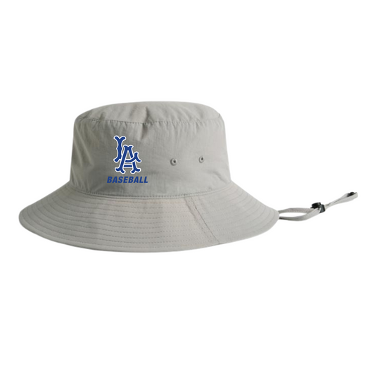 Los Alamitos High School Baseball AS Colour Nylon Wide Brim Bucket Hat