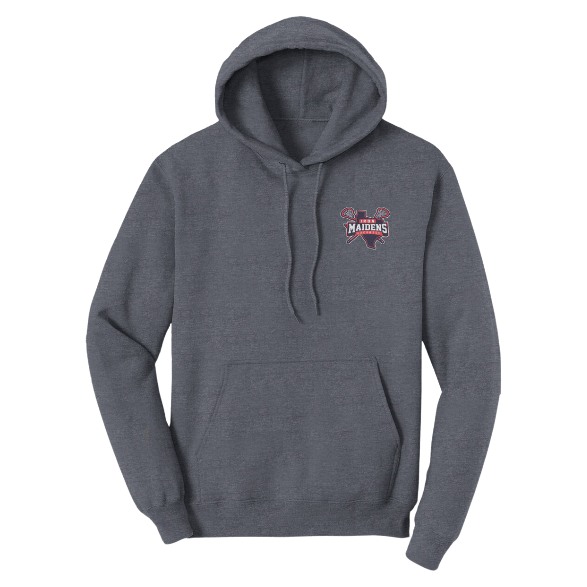 Adult Iron Maidens Port & Company Fleece Hoodie
