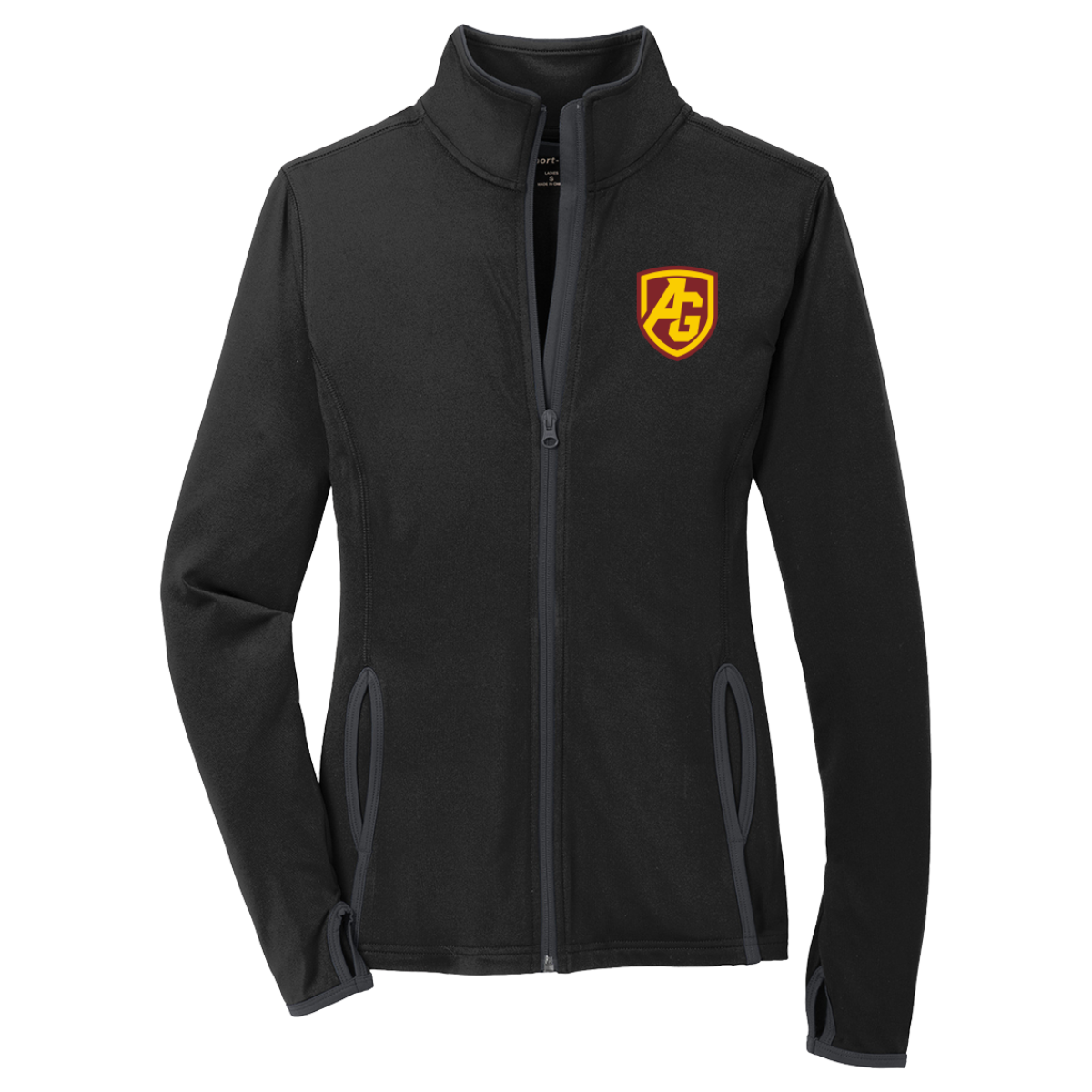 Women's AGL Sport-Tek Sport-Wick Stretch Full Zip Jacket