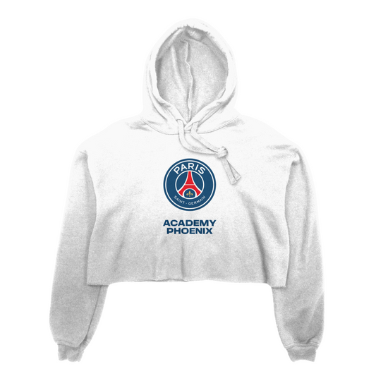 Women's PSG Academy Phoenix Bella + Canvas Crop Hoodie