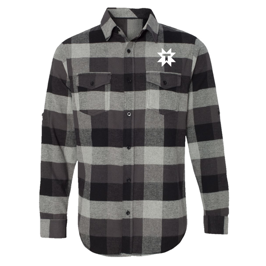 Adult Thump Lacrosse Burnside Flannel Shirt