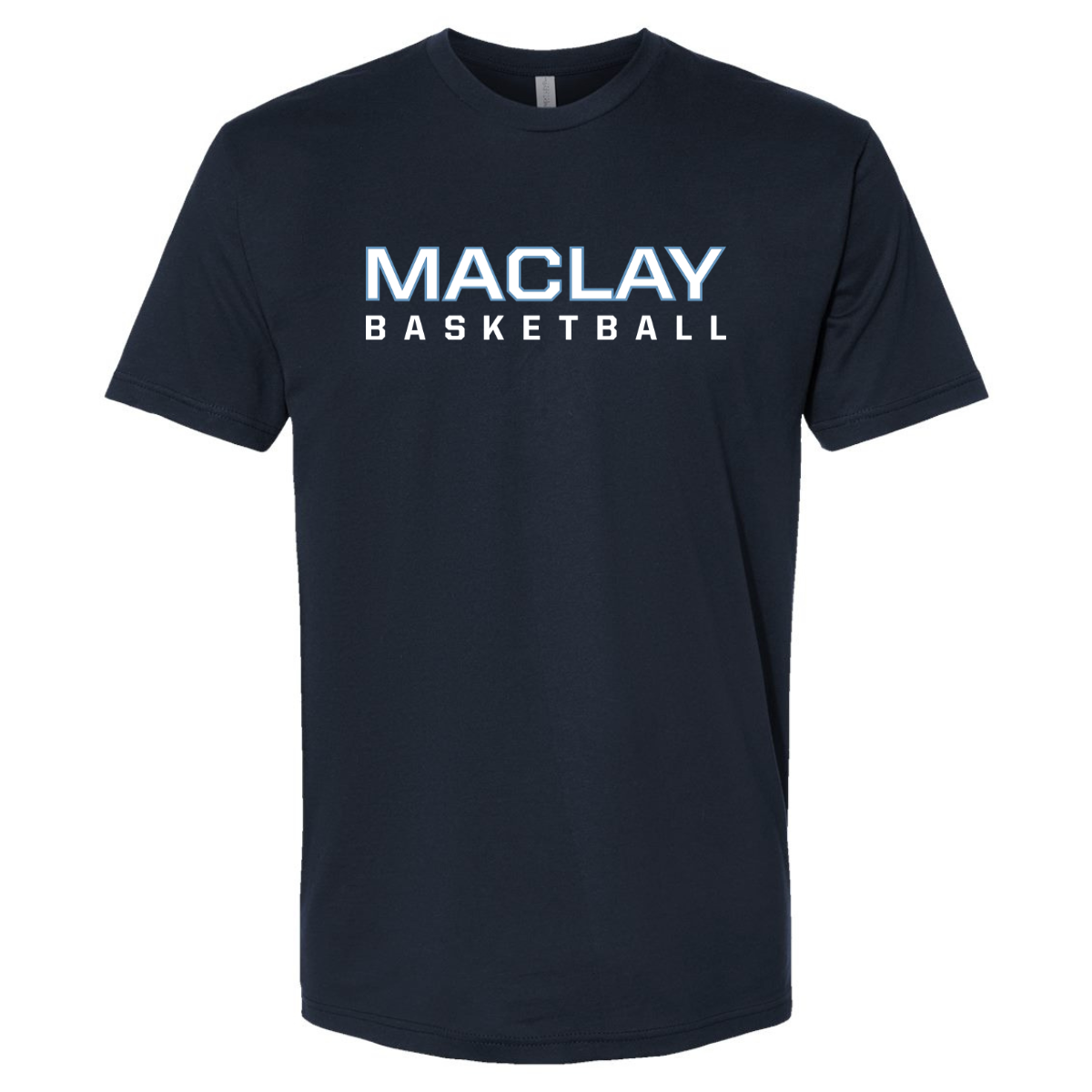 Adult Maclay Basketball Next Level Cotton Crew T-Shirt