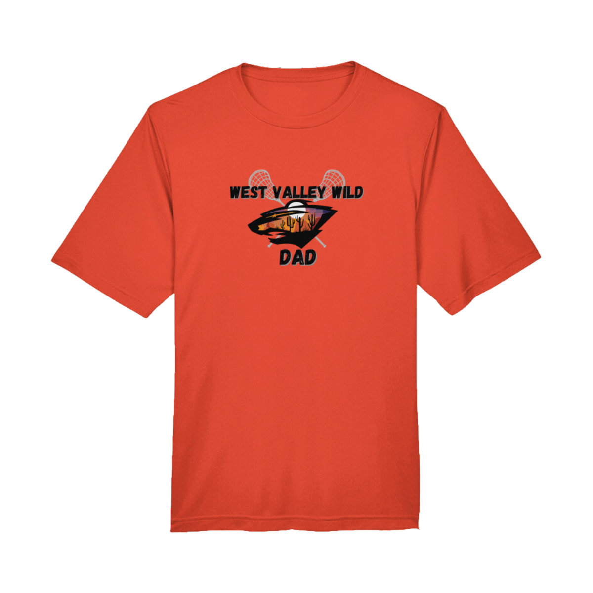 Adult WVW Lacrosse Team 365 Zone Performance T-Shirt