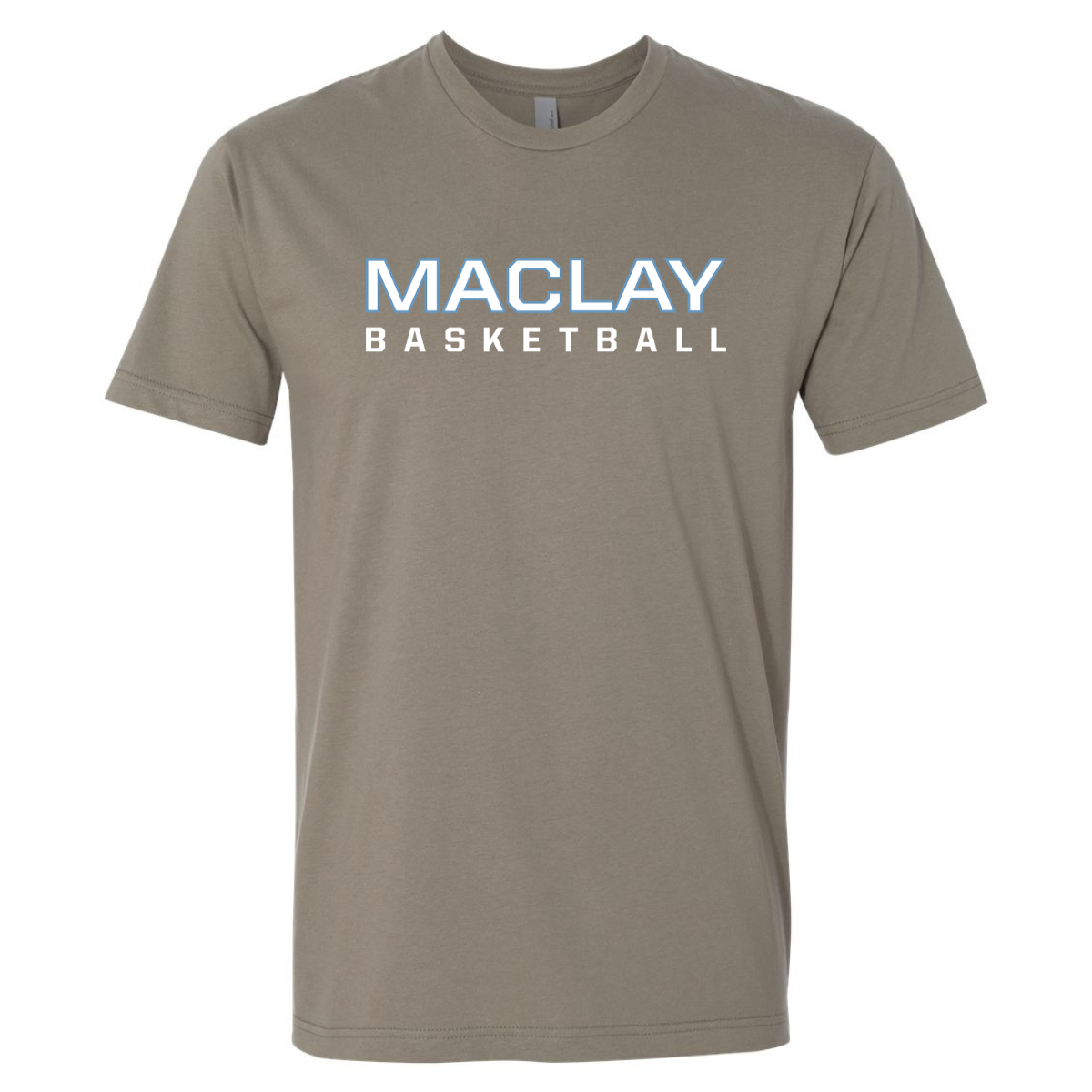 Adult Maclay Basketball Next Level Cotton Crew T-Shirt