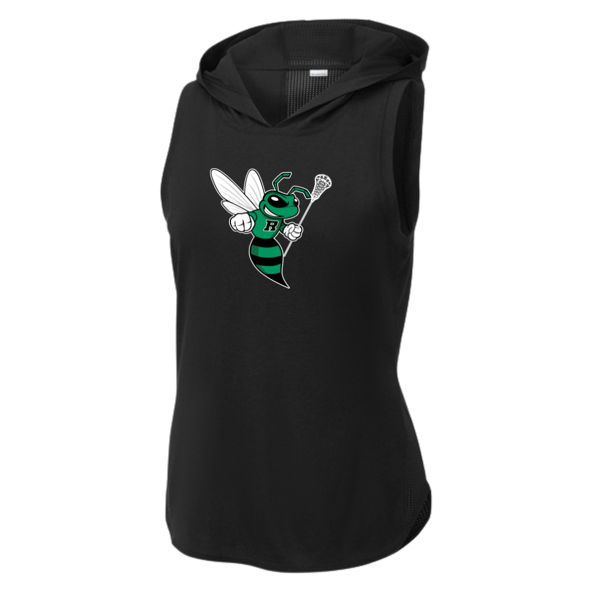 Women's Jr Hornets Lacrosse Sport-Tek Solid Hoodie Tank