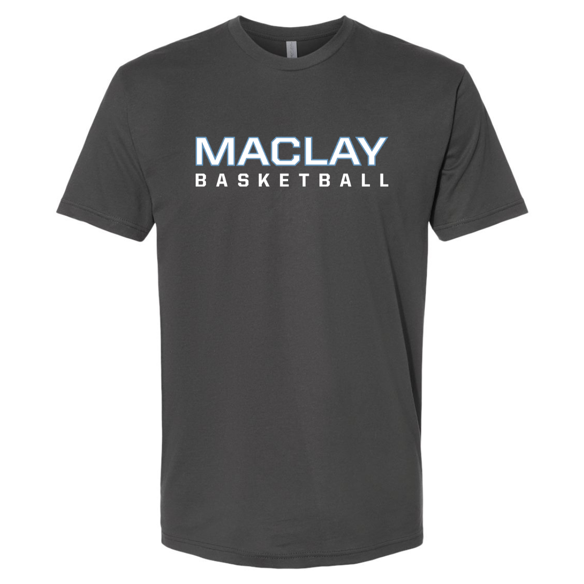 Adult Maclay Basketball Next Level Cotton Crew T-Shirt