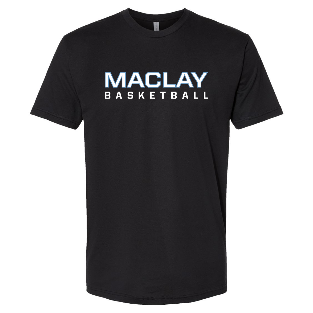 Adult Maclay Basketball Next Level Cotton Crew T-Shirt