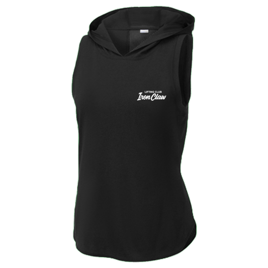 Women's Iron Claw Sport-Tek Solid Hoodie Tank