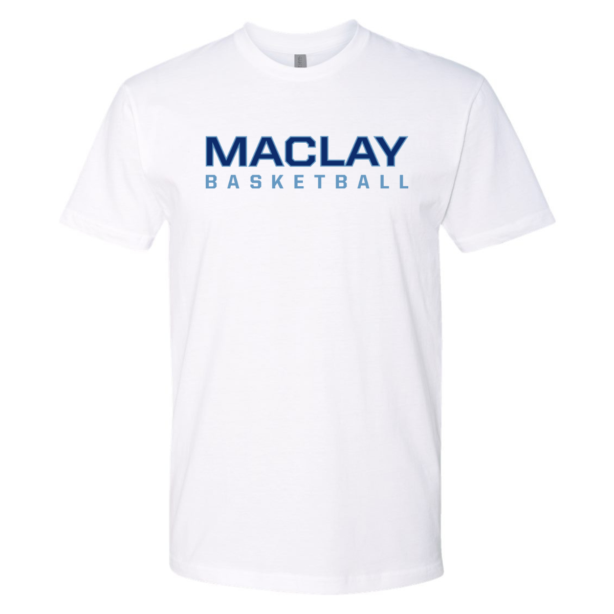 Adult Maclay Basketball Next Level Cotton Crew T-Shirt