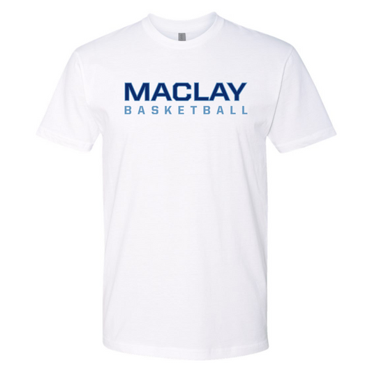 Adult Maclay Basketball Next Level Cotton Crew T-Shirt