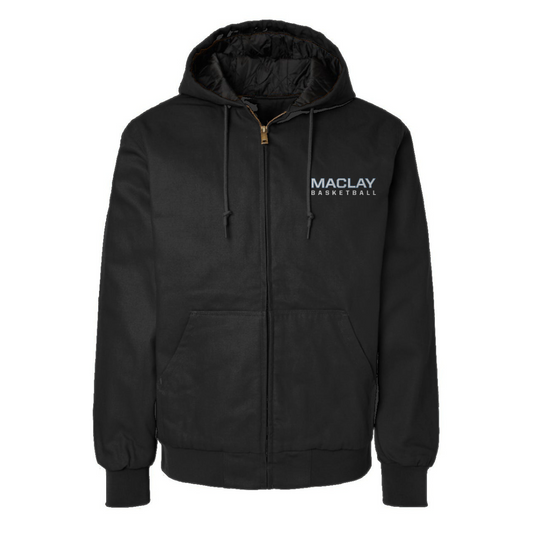 Adult Maclay Basketball Canvas Workwear Jacket