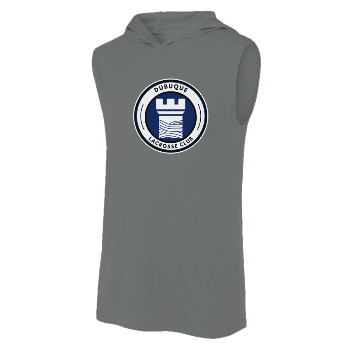 Adult Dubuque Lacrosse Club Sleeveless Hoodie