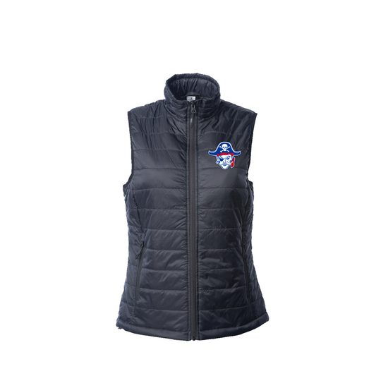 Women's Fairport Football and Cheer Puffer Vest