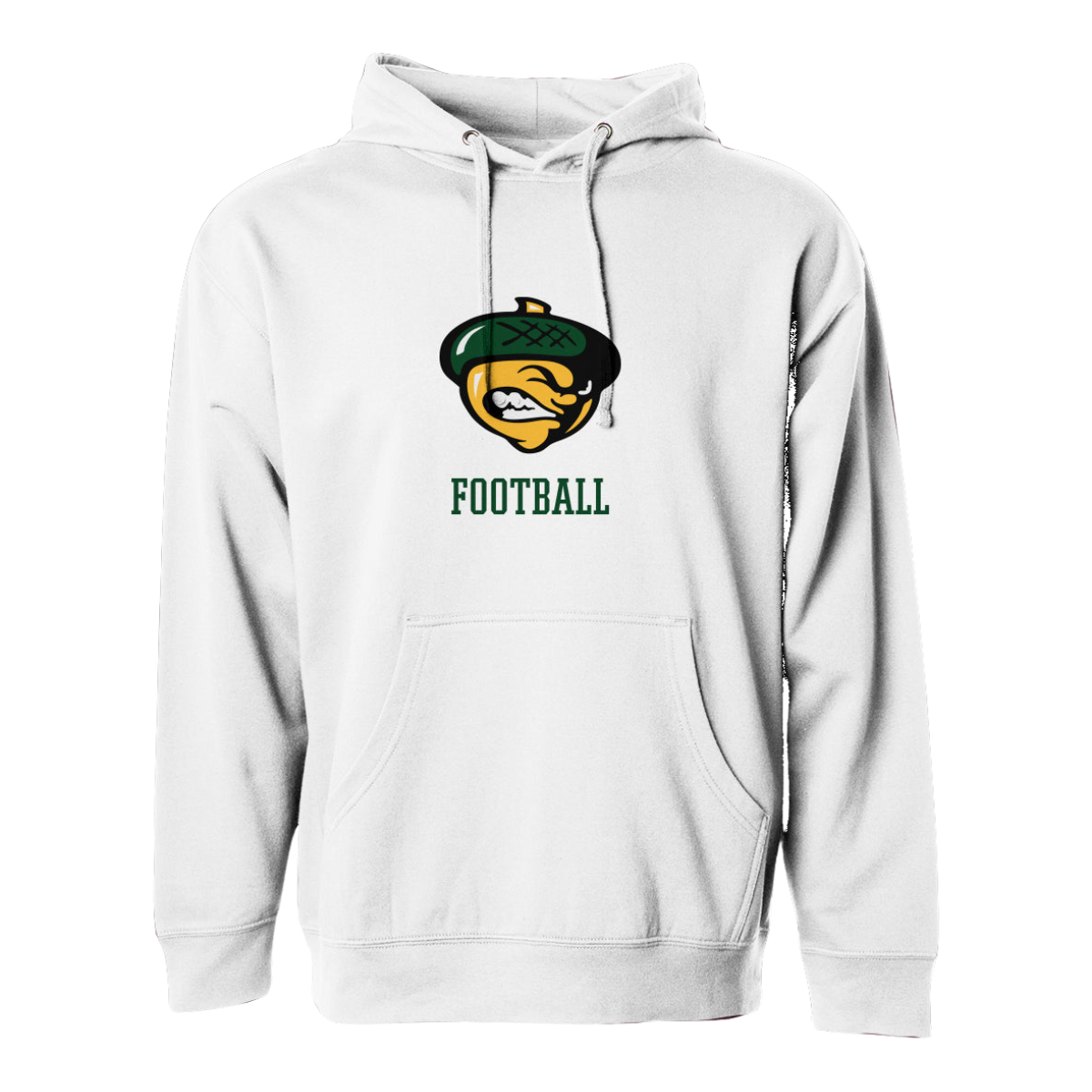 Adult Live Oak Football Midweight Pullover Hoodie