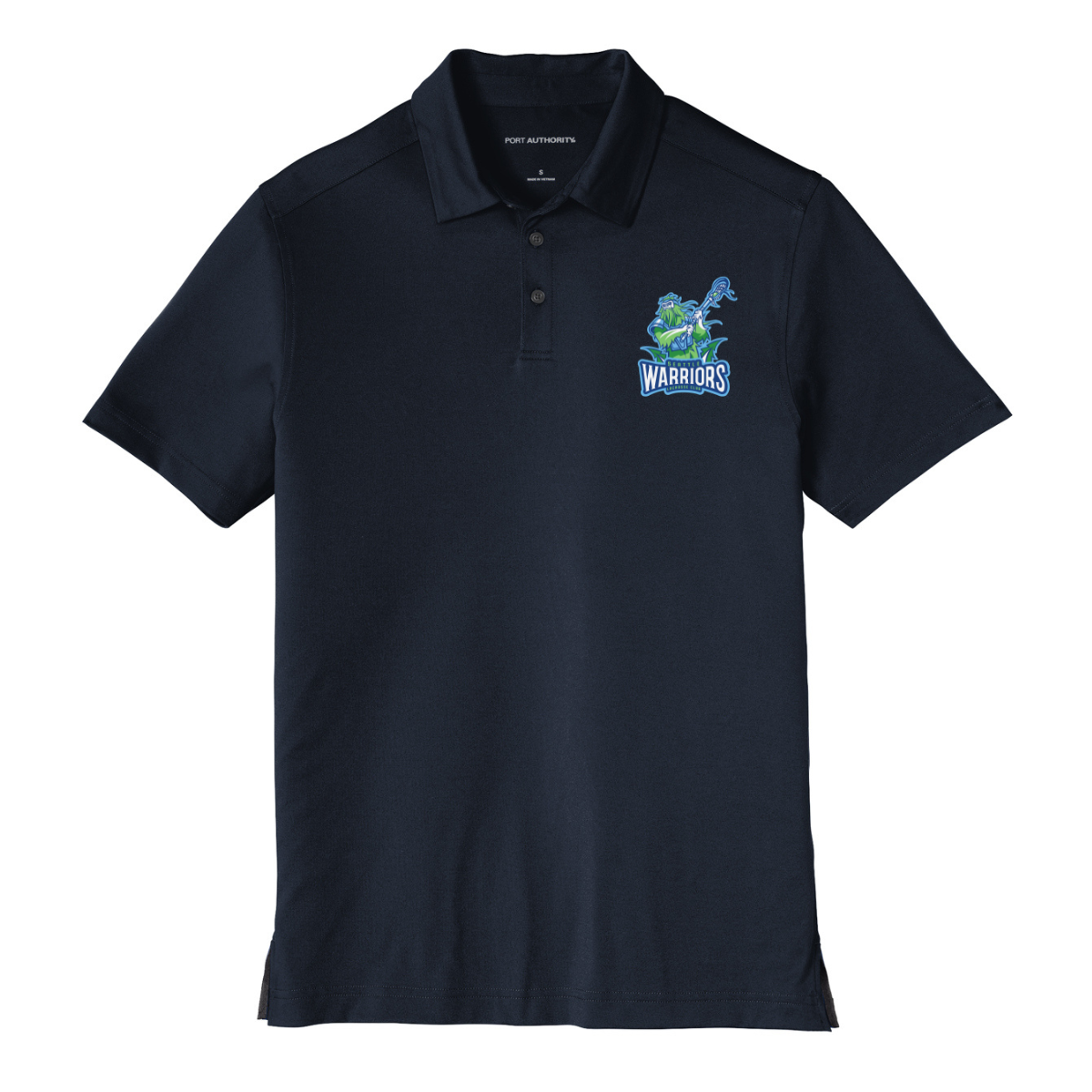 Adult Seattle Warriors Lacrosse Port Authority Stretch Polo