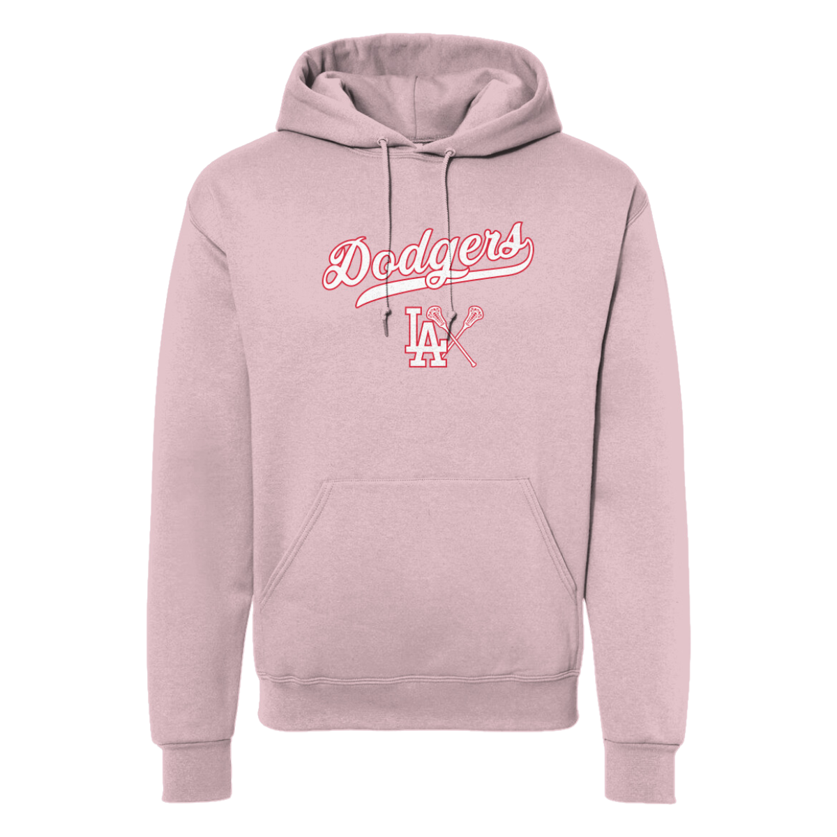Adult Dodgers Jerzees Blend Hoodie
