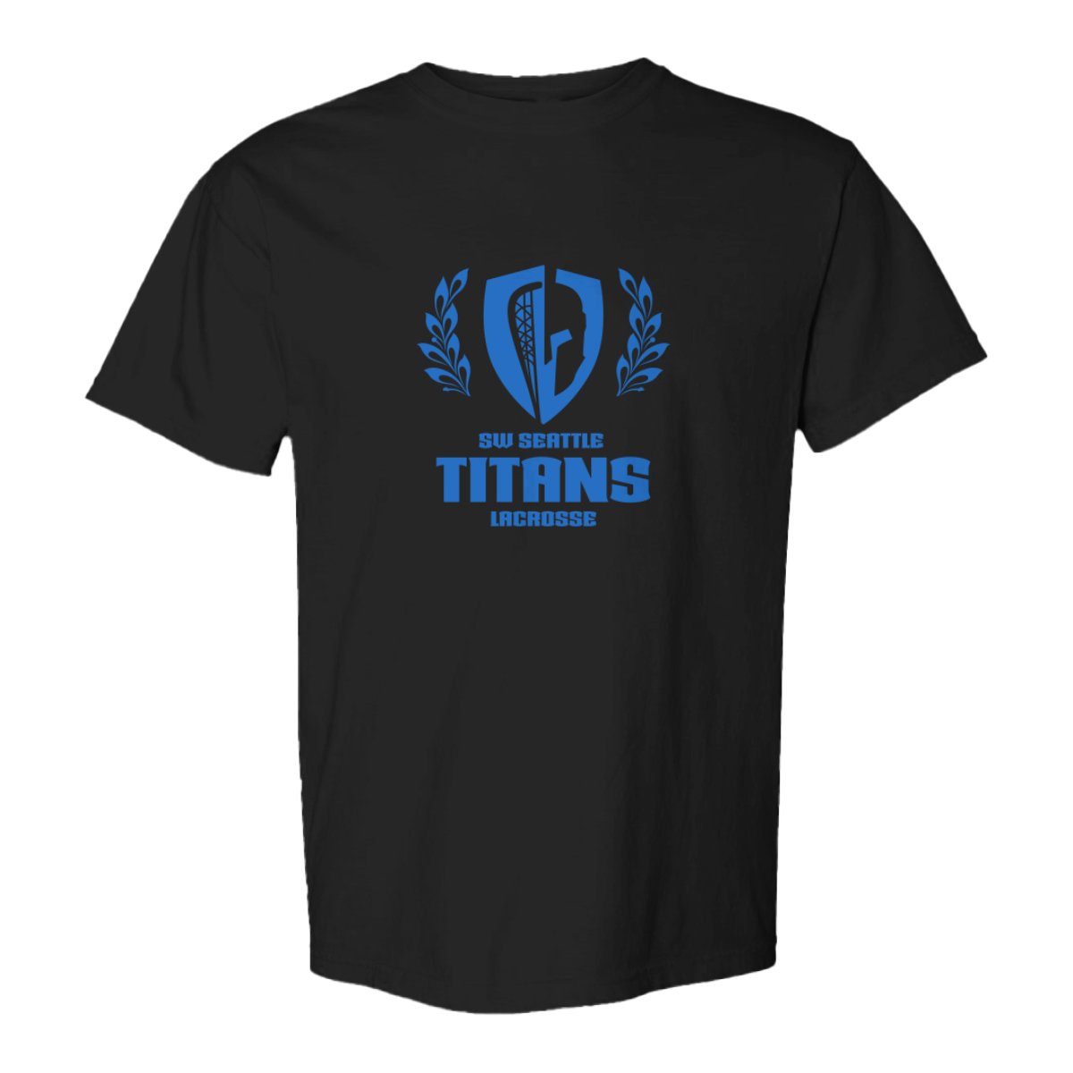 Adult SW Titan Lacrosse Comfort Colors Heavyweight T-Shirt