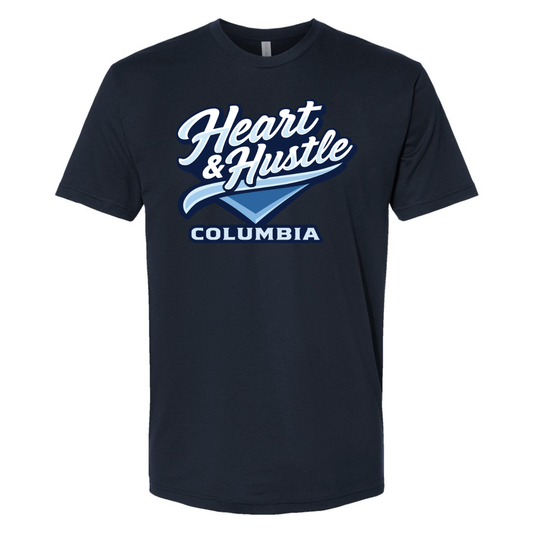 Adult Heart and Hustle Next Level Cotton T-Shirt