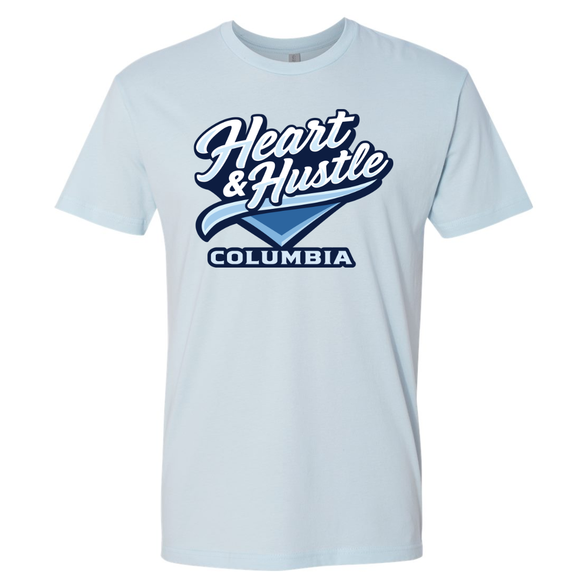 Adult Heart and Hustle Next Level Cotton T-Shirt