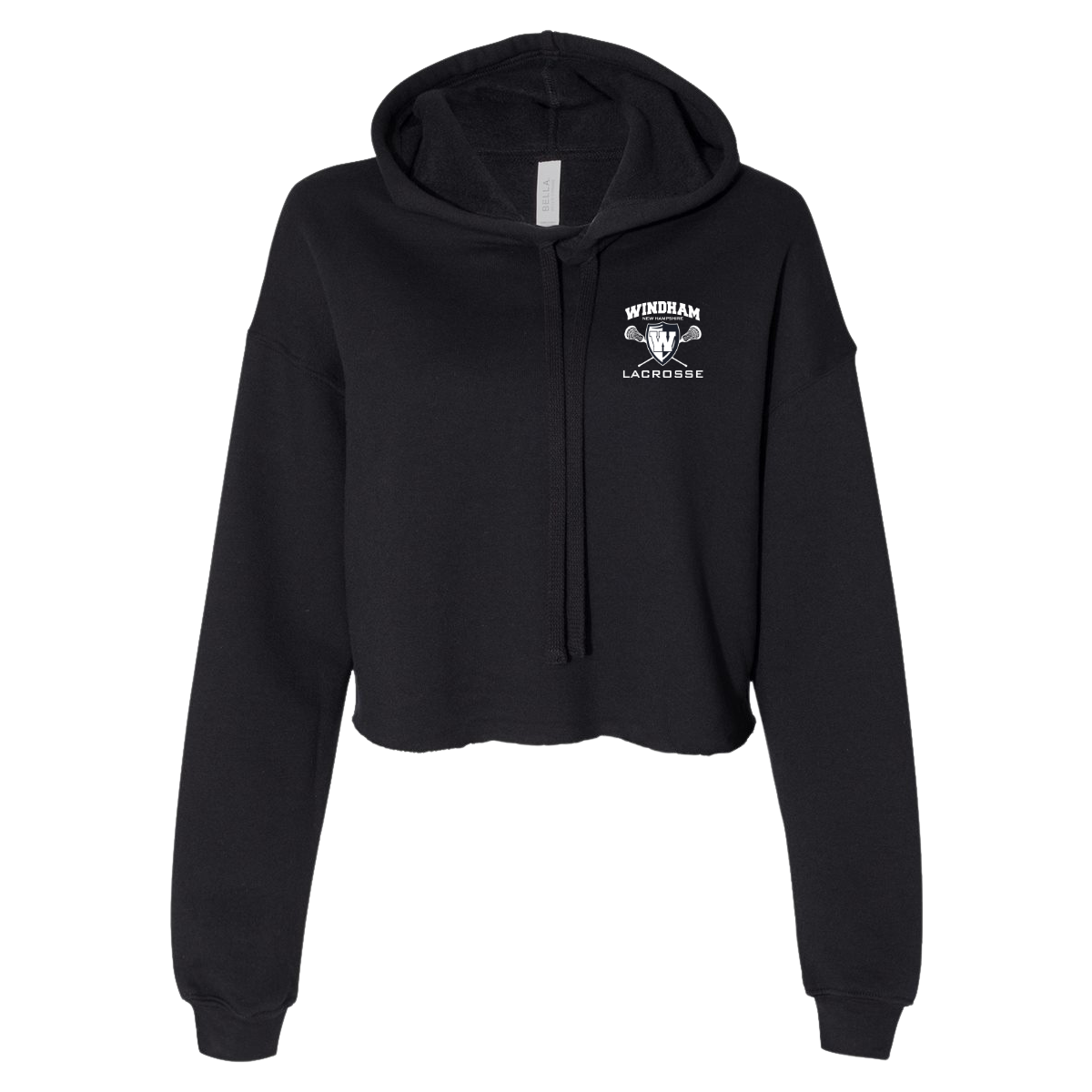 Women's Windham Lacrosse Bella + Canvas Cropped Hoodie
