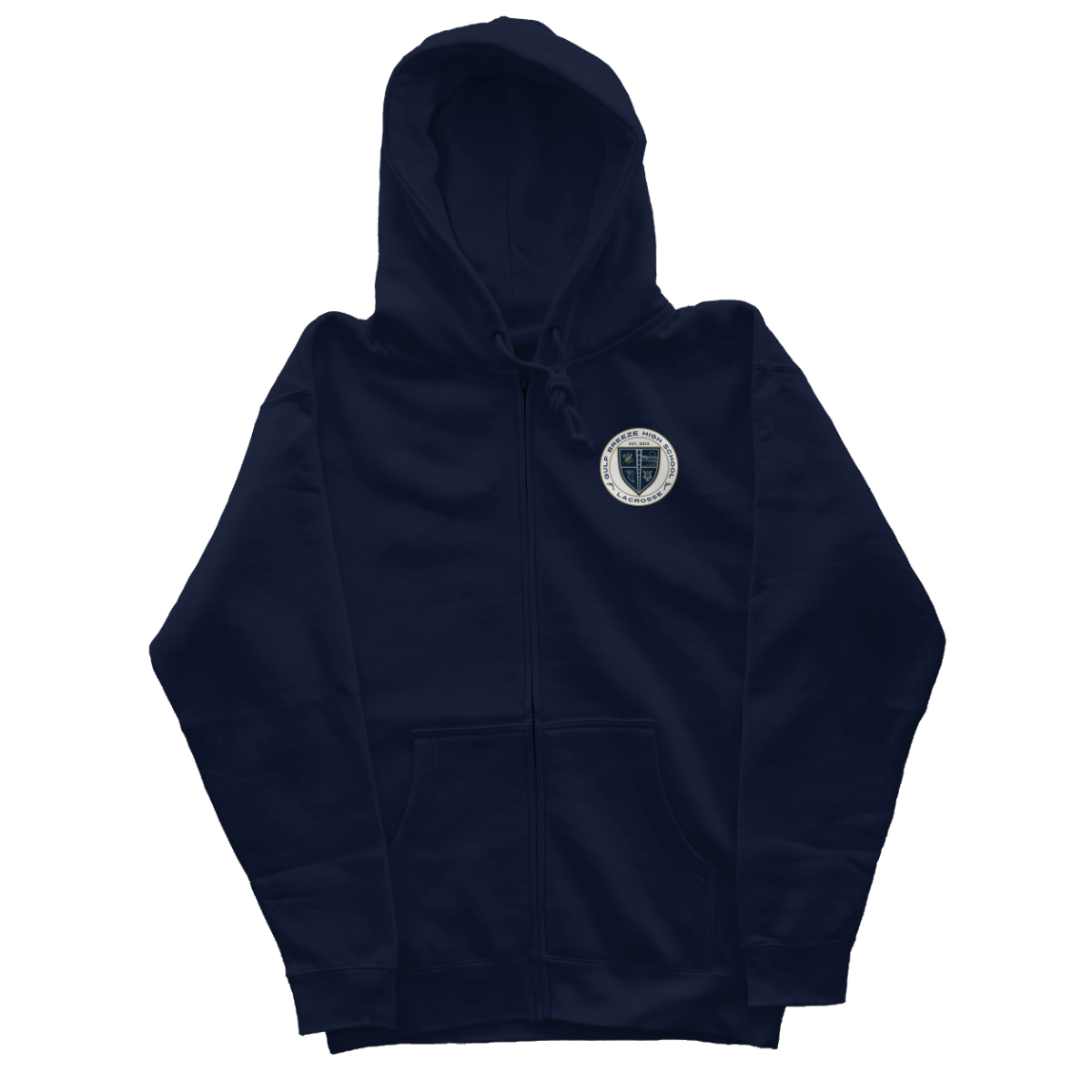 Adult GBHS Fleece Full-Zip Hoodie