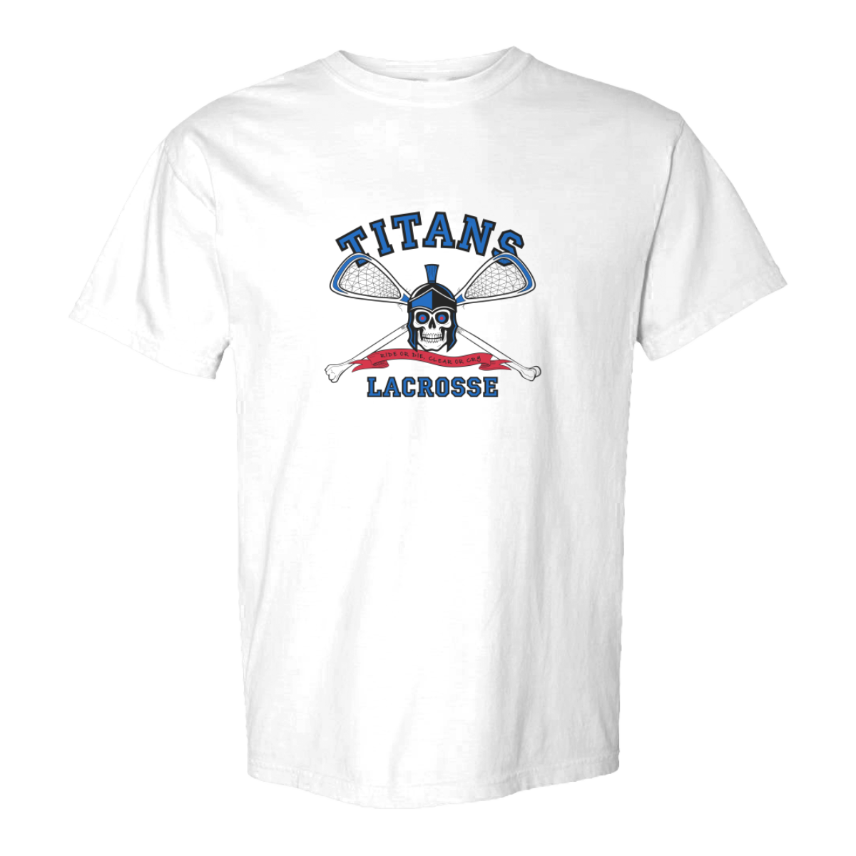 Adult SW Titan Lacrosse Comfort Colors Heavyweight T-Shirt