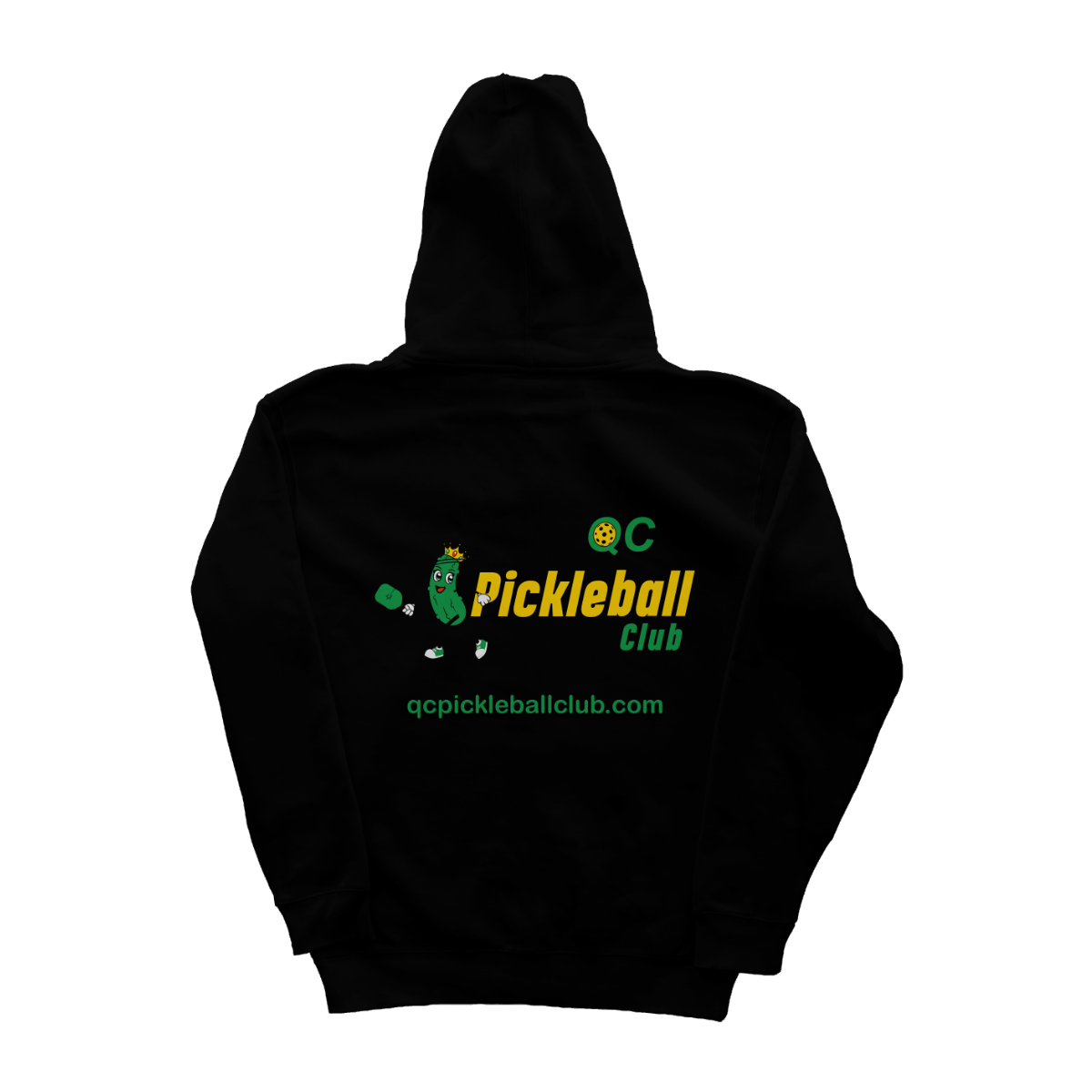 Adult QC Pickleball Club Full Zip Hoodie