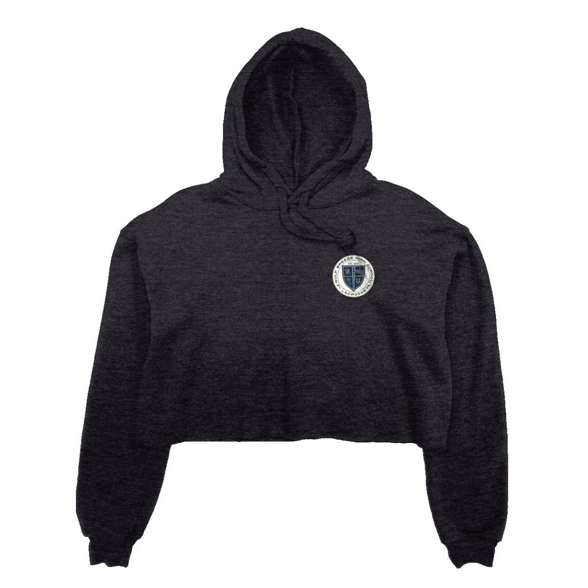 Women's GBHS Lacrosse Bella + Canvas Cropped Hoodie