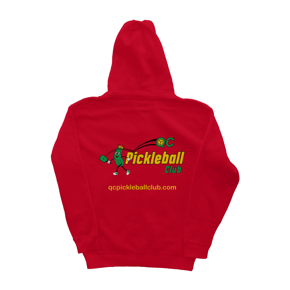 Adult QC Pickleball Club Full Zip Hoodie