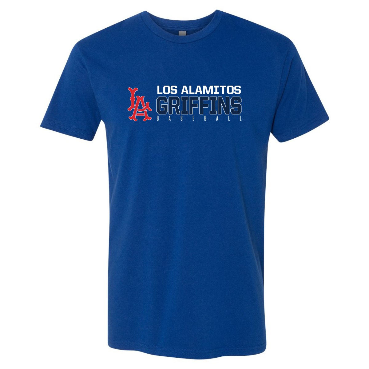 Adult LA Baseball Next Level Cotton T-Shirt