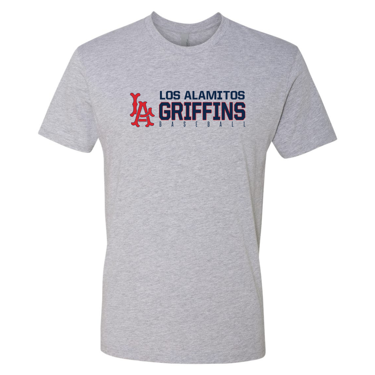 Adult LA Baseball Next Level Cotton T-Shirt