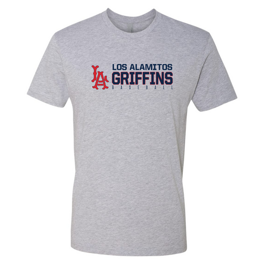Adult LA Baseball Next Level Cotton T-Shirt