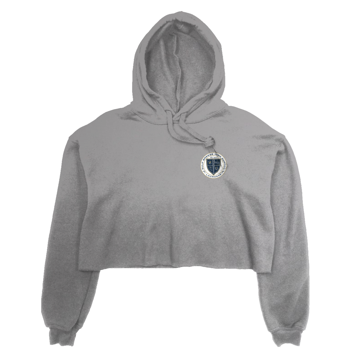 Women's GBHS Lacrosse Bella + Canvas Cropped Hoodie