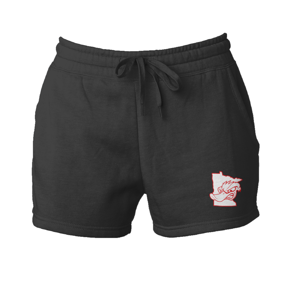 Women's Grey Duck Lacrosse Cali Wave Wash Shorts