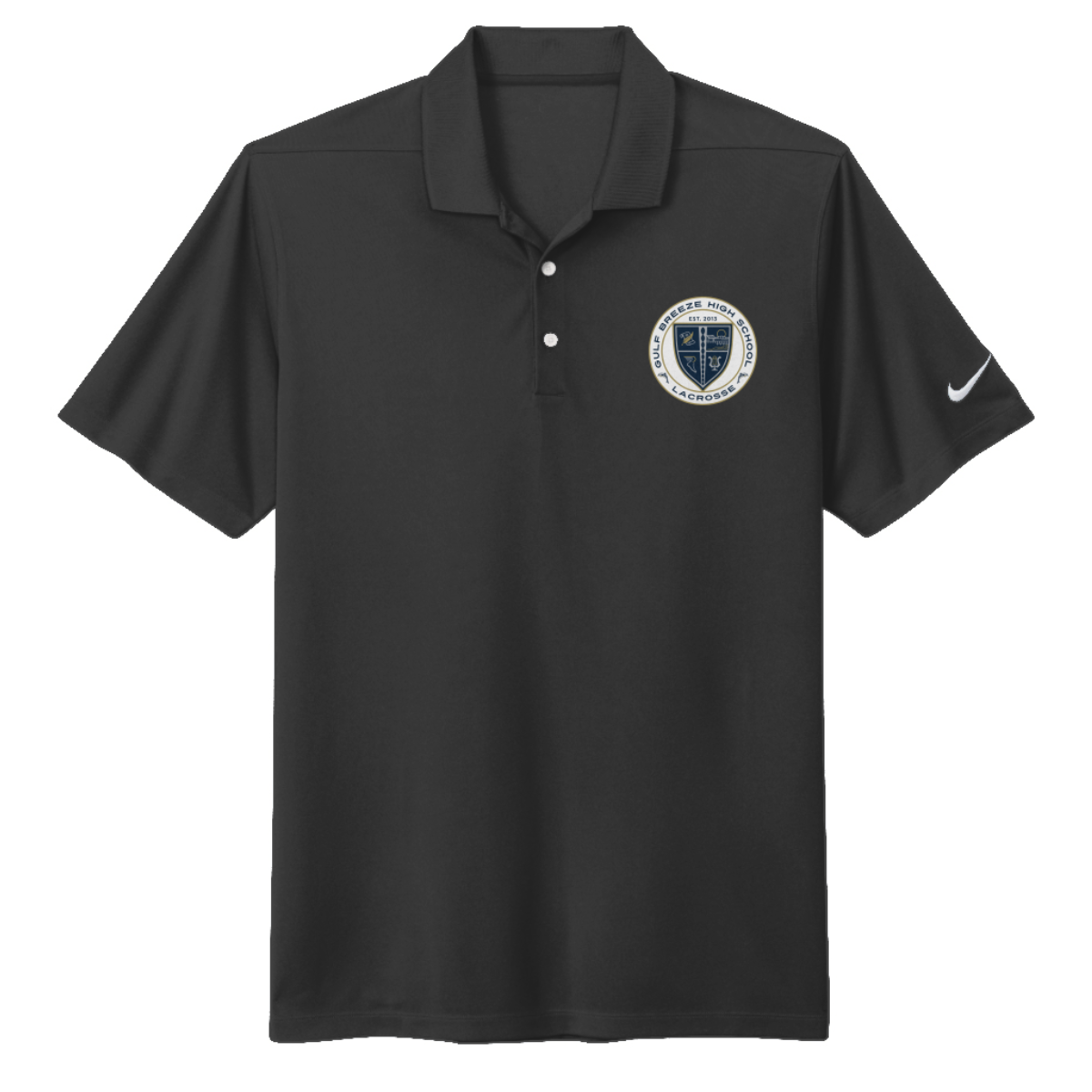 Adult GBHS Lacrosse Nike Dri-FIT Micro Pique 2.0 Polo