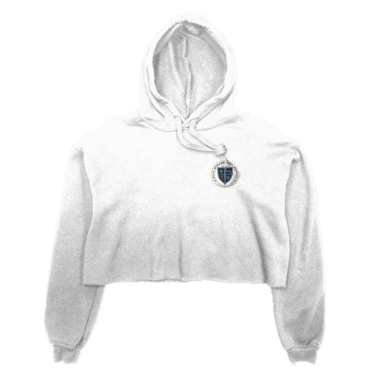 Women's GBHS Lacrosse Bella + Canvas Cropped Hoodie