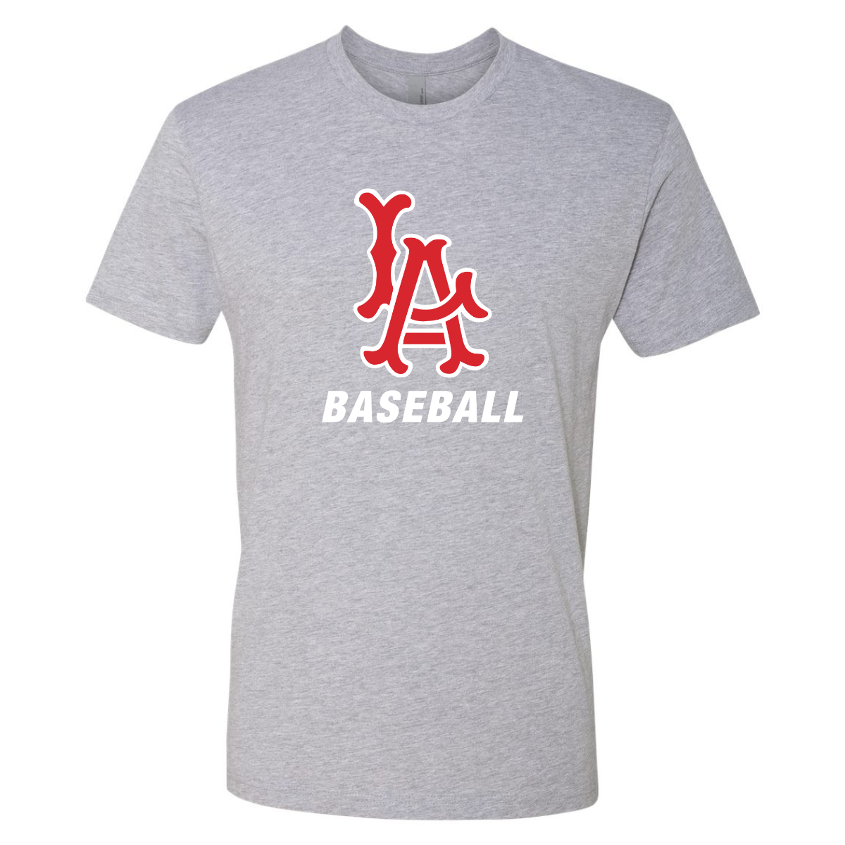 Adult LA Baseball Next Level Cotton T-Shirt