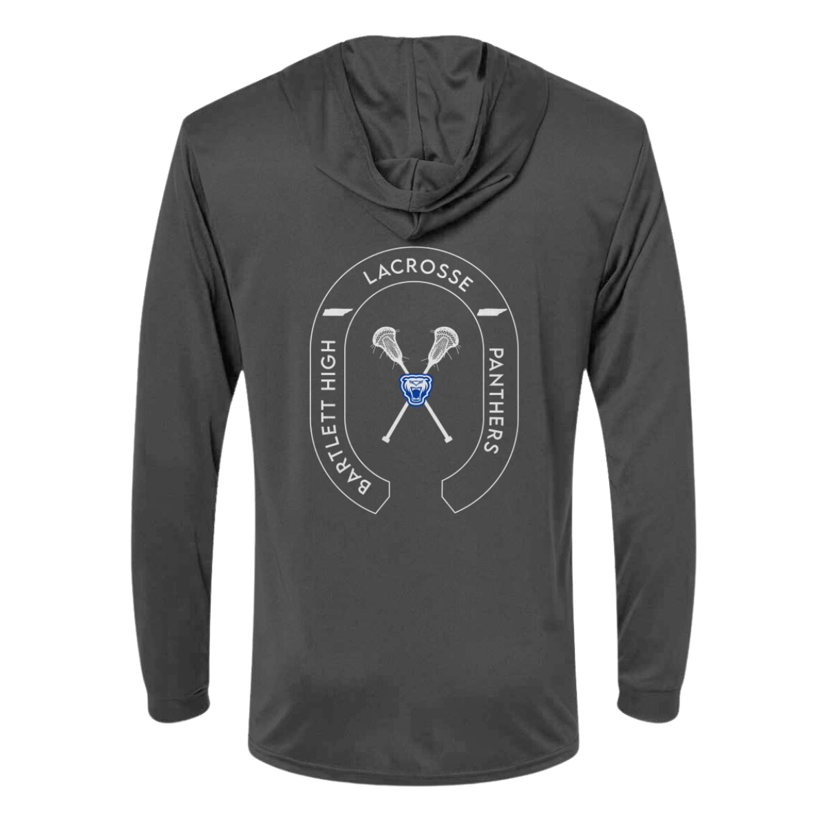 Adult Bartlett HS Lacrosse Paragon Bahama Sun Hoodie