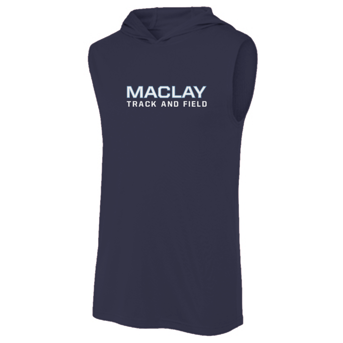 Adult Maclay Track & Field Sport-Tek Sleeveless Hoodie