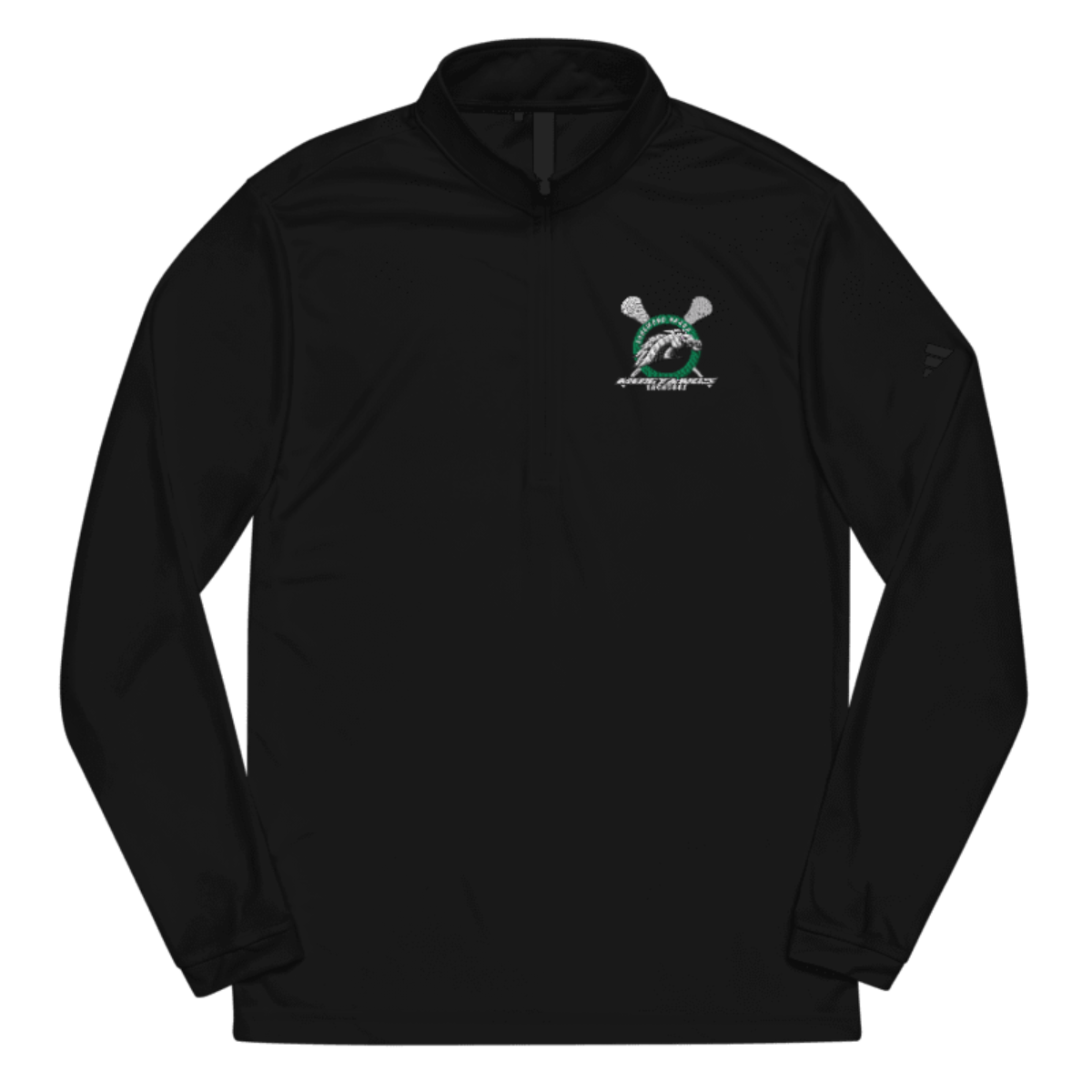 Adult Mustangs Lacrosse Quarter Zip Pullover