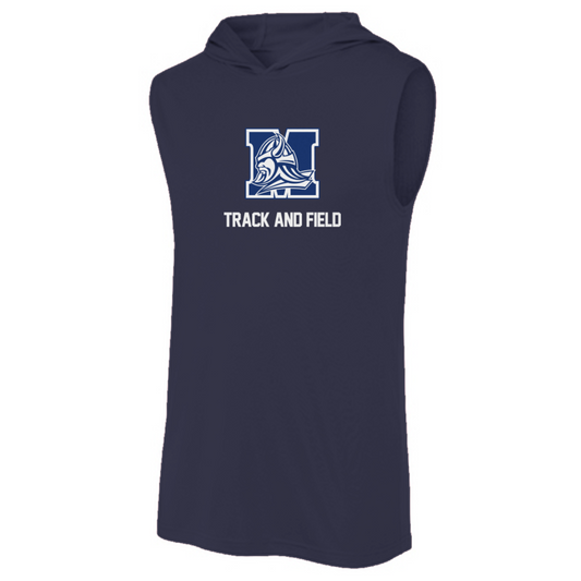 Adult Maclay Track & Field Sport-Tek Sleeveless Hoodie
