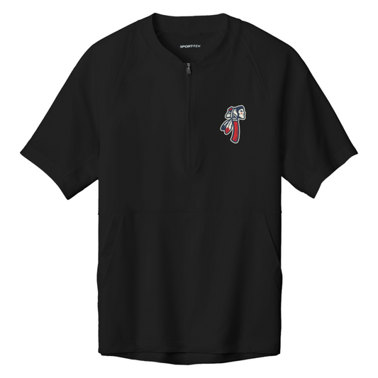Adult North Stafford Sport-Tek 1/2 Zip Short Sleeve Jacket