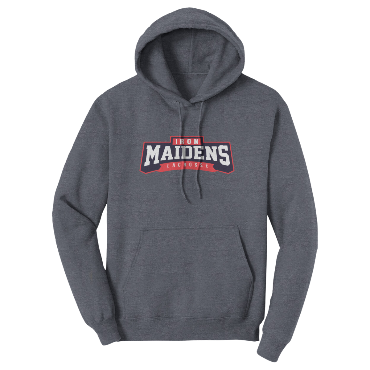 Adult Iron Maidens Port & Company Fleece Hoodie
