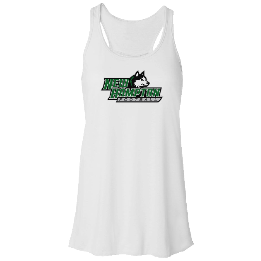 Women's NHS Football Bella + Canvas Flowy Racerback Tank