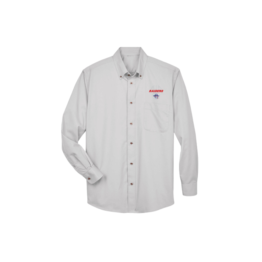 Adult Fairport Football and Cheer Button Down Shirt