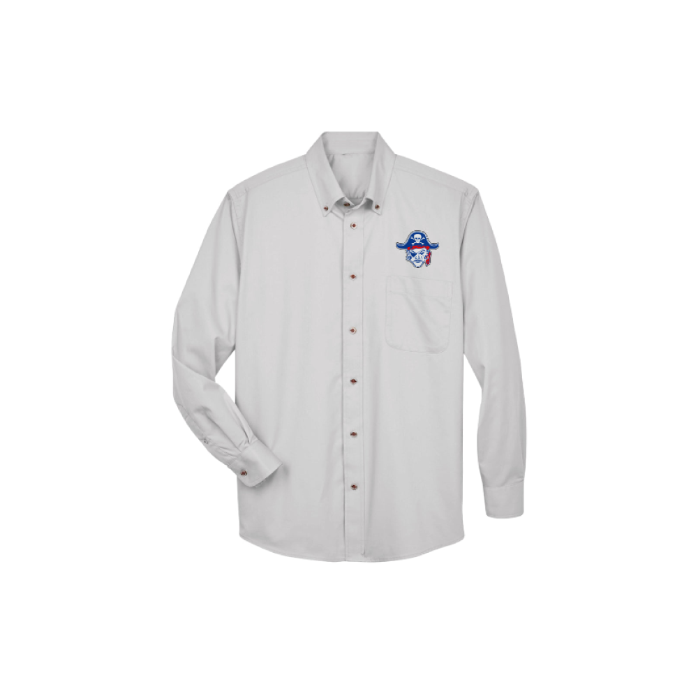 Adult Fairport Football and Cheer Button Down Shirt
