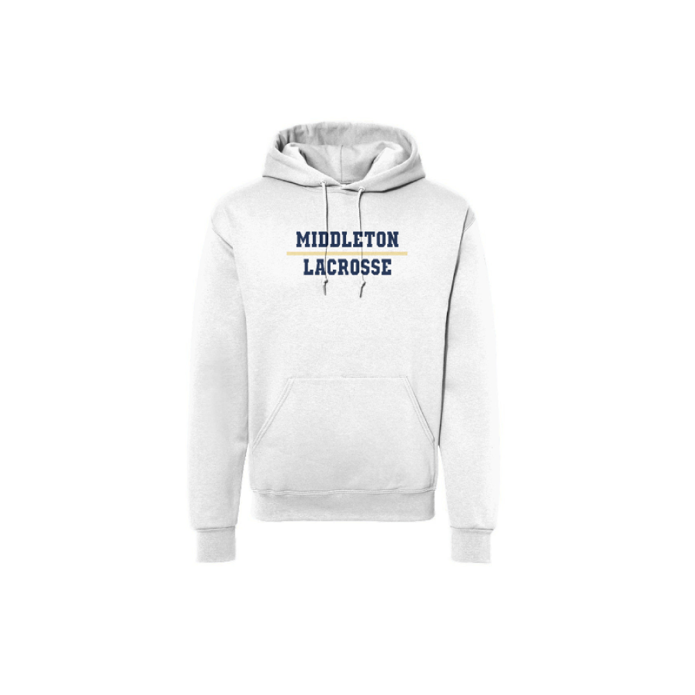 Adult Middleton Lacrosse Jerzees Blend Hoodie
