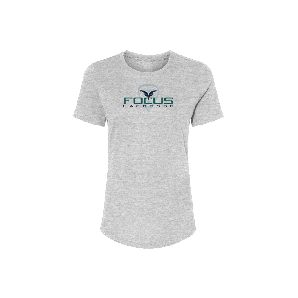 Women's Focus Lacrosse Bella + Canvas Relaxed T-shirt